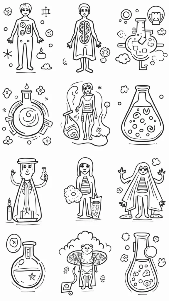 science coloring pages to print